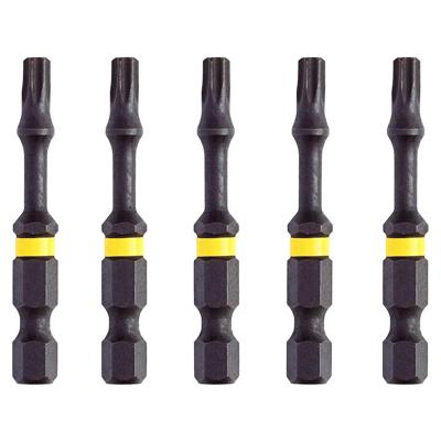DeWALT DT7398T Extreme Impact Torsion Schroefbits T30 50mm VE=5 DeWALT DT7398T Extreme Impact Torsion Schroefbits T30 50mm VE=5