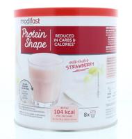 Modifast Protein Shape Milkshake Aardbei (Afslankshake) (240g) - thumbnail