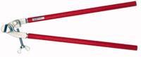 Bessey gootsteunbuigtang | l.680 mm sleuf-b.10 mm gewicht 3,15 kg | temperijzer-kop | v. gootijzers tot 40x6 mm | 1 stuk - d396 - d396 - thumbnail