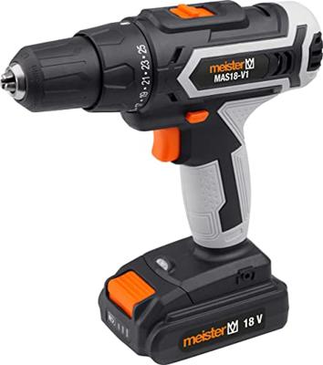 Meister boormachine 18v li-ion mas18v 5y w (1x 5.0ah accu) - wu5451310 Meister boormachine 18v li-ion mas18v 5y w (1x 5.0ah accu) - wu5451310