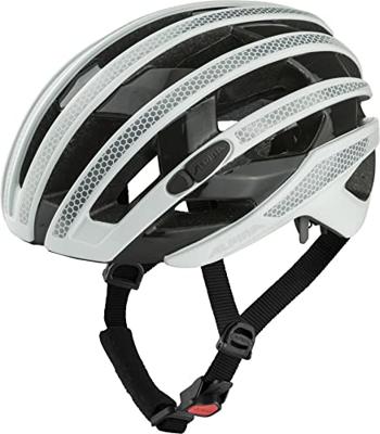 Olympic Sportswear Alpina sports racehelm ravel reflective 51-56 glans wit