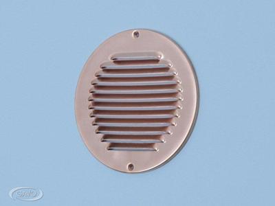 Schoepenrooster rond koper koper Schoepenrooster rond koper koper