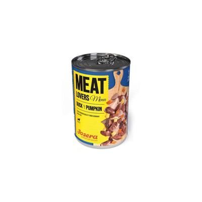 JOSERA MEAT LOVERS MENU DUCK en PUMPKIN. 400 g