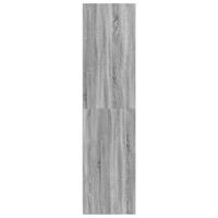 Kledingkast 100x50x200 cm bewerkt hout grijs sonoma eikenkleur - thumbnail