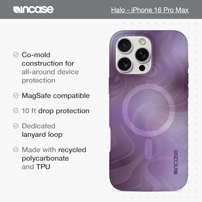 Incase Halo hoesje iPhone 16 Pro Max - Oil Slick Lilac Incase Halo hoesje iPhone 16 Pro Max - Oil Slick Lilac