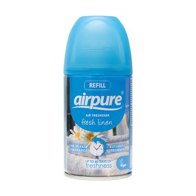 Airpure Freshmatic Navulling - Fresh Linnen Comfort - 250 ml Airpure Freshmatic Navulling - Fresh Linnen Comfort - 250 ml