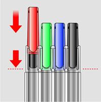 Permanente markeerstift Staedtler Lumocolor Bruin (10 Stuks) - thumbnail