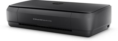 HP OfficeJet 250 All-in-One Multifunctionele printer Inkjet Kleur A4 Printen, scannen, kopiëren Werkt op een accu, WiFi, ADF