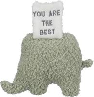 Knuffel voor honden Trixie Polyester Pluche Olifant 13 cm - thumbnail