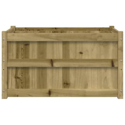 VidaXL Plantenbak 90x50x50 cm geïmpregneerd grenenhout VidaXL Plantenbak 90x50x50 cm geïmpregneerd grenenhout