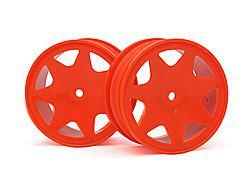 Ultra 7 wheels orange 30mm (2pcs