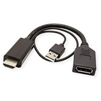 ROLINE 4K HDMI/DisplayPort Adapter, v1.2, HDMI Male - DP Female, Actief - thumbnail