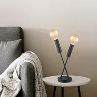 Home sweet home tafellamp Twint 2L - zwart - thumbnail