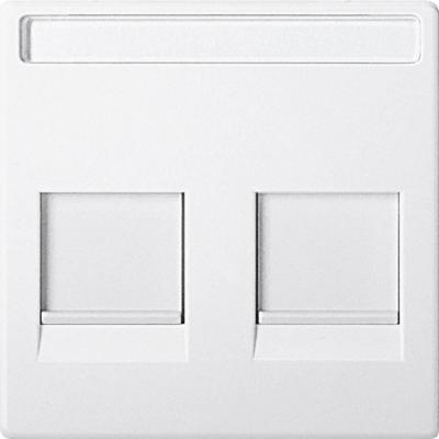 Merten MEG4564-0419 Netwerkdoos Afdekking Polar-wit 1 stuk(s)