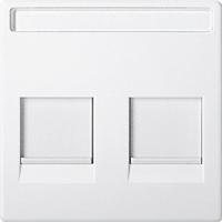 Merten MEG4564-0419 Netwerkdoos Afdekking Polar-wit 1 stuk(s) - thumbnail