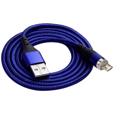 Akyga AK-USB-47 USB-kabel USB-A stekker, USB-micro-B stekker 1.00 m Blauw Akyga AK-USB-47 USB-kabel USB-A stekker, USB-micro-B stekker 1.00 m Blauw