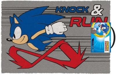 Sonic The Hedgehog Doormat Knock And Run 40 x 60 cm