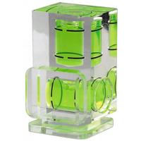 Hama Camera-waterpas met 2 libellen, voor standaard flitsschoen, transparante behuizing - thumbnail
