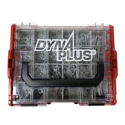 Dynaplus L-BOXX assortimentskoffer indoor [2500x] - VZ - TX - schroeven + bitset