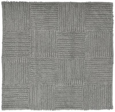 Badmat Sealskin Reverse 60x60 cm Katoen Grijs