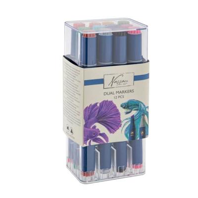 Nassau Dual Markers set a 12