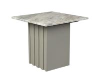 Dutchbone Bijzettafel 'Clayton' Marmer, 40cm - thumbnail
