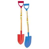 Basic Strandschep punt hout/metaal 101cm - thumbnail