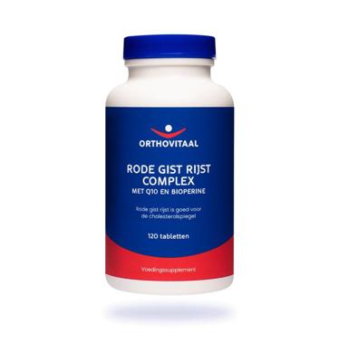 OrthoVitaal Rode gist rijst complex 120 Tabletten OrthoVitaal Rode gist rijst complex 120 Tabletten