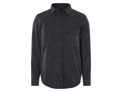 esmara Dames spijkerblouse (Donkergrijs, 38)