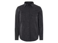 esmara Dames spijkerblouse (Donkergrijs, 38) - thumbnail