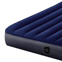 Intex 64765 Classic Downy Airbed + Kussens en Pomp 152x203x25 cm - thumbnail