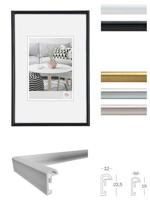 walther+ design KW330H Wissellijst Papierformaat: 30 x 30 cm Wit - thumbnail