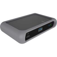 ICY BOX Thunderbolt 4 Mini Dock/HUB (5-in-1) voor 2 monitoren (4K 60Hz) of 1 display (8K 30Hz), 85W Power Delivery laptop, USB-C, USB 3.2 Gen 2, MacBook Pro Air en meer, 60643, antraciet - thumbnail