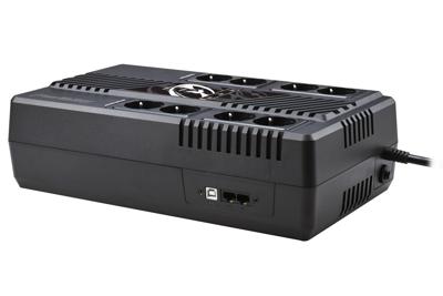 PowerWalker VI 600 MS Line-interactive 600 VA 360 W 8 AC-uitgang(en)