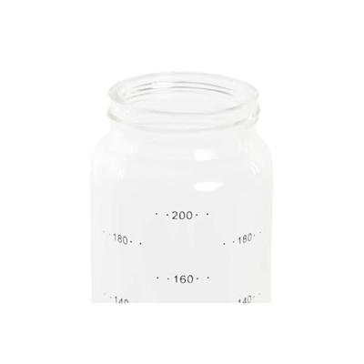 Flesje DKD Home Decor 200 ml 6 x 6 x 16,5 cm Transparant Roestvrij staal Borosilicaatglas