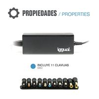 Laptop oplader iggual IGG316986 90 W - thumbnail