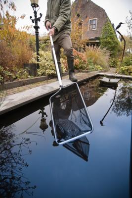Ubbink schepnet powernet alg groot fijnmazig met telescoopsteel - Ubbink