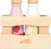 Kinderkrat met melkdranken FRESH - Hout small foot meerkleurig - thumbnail