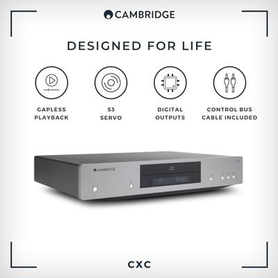 Cambridge Audio: CXC cd speler - Grijs - thumbnail