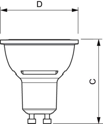 Philips MASTER LED MV 3.5-35W GU10 827 40D LED3406 Philips MASTER LED MV 3.5-35W GU10 827 40D LED3406