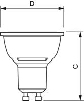 Philips MASTER LED MV 3.5-35W GU10 827 40D LED3406 - thumbnail