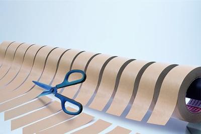 Plus FitCut Curve PREMIUM schaar, 17,5 cm, titanium bladen, blauw, op blister