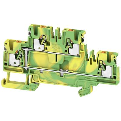 Weidmüller 2675150000 Aardklem 5.1 mm Steekaansluiting Groen-geel 50 stuk(s) Piece