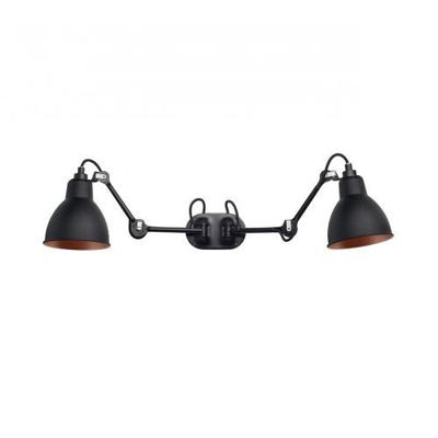 DCW Editions Lampe Gras N204 Double Round Wandlamp - Zwart/koper DCW Editions Lampe Gras N204 Double Round Wandlamp - Zwart/koper