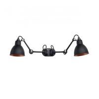 DCW Editions Lampe Gras N204 Double Round Wandlamp - Zwart/koper - thumbnail