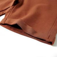 Kindershorts met trekkoord 128 bruin - thumbnail