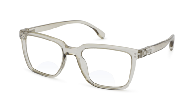 Leesbril Vista Bonita Cubo XL Bifocaal-Kadushi Silver-+3.00 Leesbril Vista Bonita Cubo XL Bifocaal-Kadushi Silver-+3.00