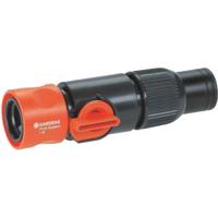 GARDENA prof-system slangstuk met reguleerventiel (grijs/oranje, 2819-20) - thumbnail
