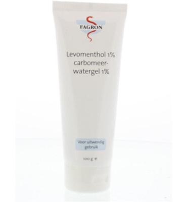 Fagron Levomenthol 1% carbomeerwatergel 1% 100 Gram
