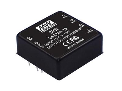 Meanwell - DC/DC-converter dka30b-15 +/- 15 V/DC 1000 mA